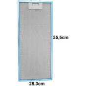 Resim Beko Cwb 9700 x Ankastre Davlumbaz Aspiratör Alüminyum Yağ Süzgeç Tel Kaset Filtre 28,3X35,5 