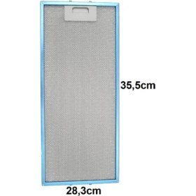 Resim Beko Cwb 9700 x Ankastre Davlumbaz Aspiratör Alüminyum Yağ Süzgeç Tel Kaset Filtre 28,3X35,5 