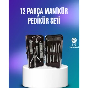 Resim El ve Ayak Bakımı Için Profesyonel 12 Bakım Seti 