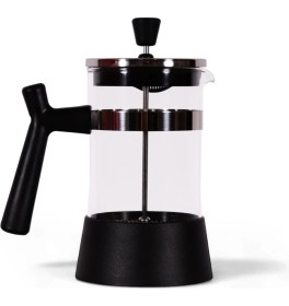 Resim Mediterian 600 ml Cam French Press, Kahve ve Bitki Çayı Demleme Aracı 