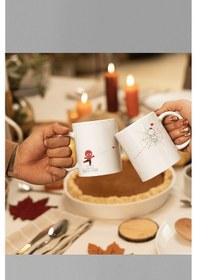 Resim Spiderman Sevgili/çift/arkadaş 2'li Kupa Bardak Seti 