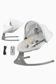 Resim Kinderkraft Lumı 2 Elektrikli Bebek Ana Kucağı 2 in1 