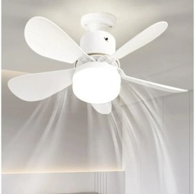 Resim Cata E27 Duy Uyumlu 30W Led Aydınlatmalı 5 Pervaneli Tavan Vantilatörü - Pratik ve Şık Serinletici 