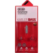 Resim Nrzsnt Karler Bass KR-204 Kablolu Kulaklık - Kırmızı 