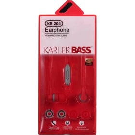 Resim Nrzsnt Karler Bass KR-204 Kablolu Kulaklık - Kırmızı 