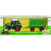 Resim Asya Oyuncak Metal Traktör 955-156-YEŞIL 