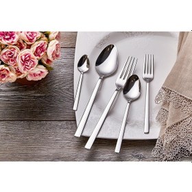Resim Onon Solingen Deniz 6 Kişilik 36 Parça Çatal Kaşık Bıçak Takımı 