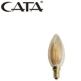 Resim Cata 4w Rustik Led Buji Ampul e-14 Duy amber Ct-4280 