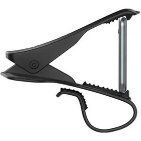 Resim Fortunelane Arac Tel Tutucu, Sinyal Gösterici Konsol Uygun, Gps Telefon Klipsi, Siyah Abs, Kolay Kurulum 