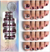 Resim Qingmipy 120 Adet 12 Boyutlu Yumuşak Jel Tırnak Ucu, Fransız Stili Pedikür, Primer Gerektirmeyen, 30 Günden Fazla Dayanıklı, Kolay Uygulama Tırnak 