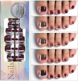 Resim Qingmipy 120 Adet 12 Boyutlu Yumuşak Jel Tırnak Ucu, Fransız Stili Pedikür, Primer Gerektirmeyen, 30 Günden Fazla Dayanıklı, Kolay Uygulama Tırnak 