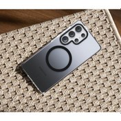 Resim Samsung Galaxy Uyumlu S24 Ultra Grace Koruyucu Kılıf Siyah 