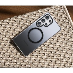 Resim Samsung Galaxy Uyumlu S24 Ultra Grace Koruyucu Kılıf Siyah 