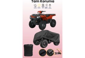 Resim Dokaca Siyah P.olaris Sportsman 450 Atv Brandası, Atv Koruyucu Örtüsü 
