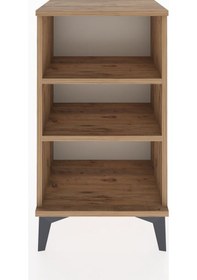 Resim Arges Komodin Tek Raflı Tek Çekmeceli 44x30x80 Çam-çam Çam 