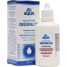 Resim Aqua Oksijenli Su 100 Ml 1 Adet 