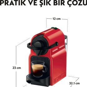 Resim Nespresso C40 Inissia Kapsüllü Kahve Makinesi 