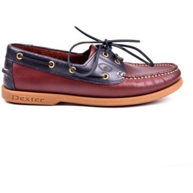 Resim Dexter Erkek Bordo Hakiki Deri Casual Ayakkabı P911-62 