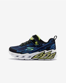 Resim Skechers Light Storm 2.0 - Bolt-brights Büyük Erkek Çocuk Siyah Işıklı Spor Ayakkabı 400149l Bkbl Siyah 