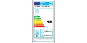 Resim Franke Smart Linear FSL 86 H WH White Ankastre Fırın, Beyaz, Turbo 