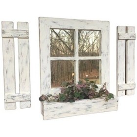 Resim Kuzela Dekoratif Pencere Çiçeklik 