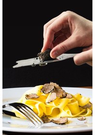 Resim Çelik Mantar Dilimleyici Peynir Çikolata Dilimleyici Trüf Rendesi Cin970 Gri 