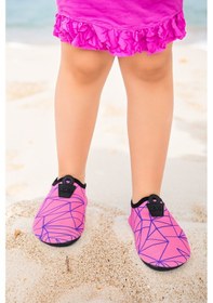 Resim Kiko Kids Prizma Havuz Plaj Kız Çocuk Deniz Ayakkabısı 7515 Pembe - Lila Pembe - Lila 