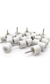 Resim Wuvera Çivili Raf Pimi Beyaz (Büyük) Paket 100 Adet 