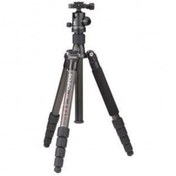 Resim Benro C-0690T B00 Carbon Fiber Travel Angel Tripod Top Kafa Ile 