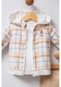 Resim U.s. Polo Assn Kız Bebek Beyaz Takım Usb2382-c-v1 Beyaz 