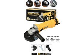 Resim Assur 750W Avuç Taşlama Makinesi 125mm Bakır Sargılı Güçlü ve Dayanıklı Tasarım 