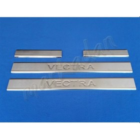 Resim Opel Vectra C Krom Kapı Eşiği 2002-2009 4 Parça Paslanmaz Çelik N11.4140 