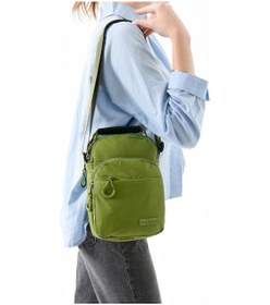 Resim Baginn 571 Collection Paraşüt Kumaş Unisex Postacı Çanta Elde Tutma Çapraz Askılı Omuz Çantası 25 15 Cm Yeşil 