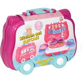 Resim NW NessiWorld 562 BY Toys, 16 parça Mutfak Set Valizim / +24 ay 