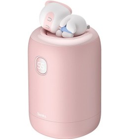 Resim Benks NS03 Dijital Ekran El Isıtıcı Özellikli Aroma Kokulu Powerbank 15W 10000mAh BENKS-TA84714 Pembe 