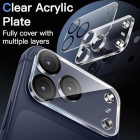 Resim For iPhone 17/17 Pro / 17 Pro Max / 17 Air Uyumlu Kamera Lens Koruyucu - Temperli Cam, 9H Sertlik, Çizilmeye Karşı Dayanıklı Yüksek Şeffafiyetli Lens Koruma Camı (şeffaf, 17 Pro) 