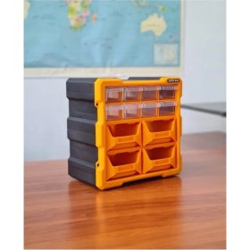 Resim 12'li Monoblok Avadanlık ve Çekmece Seti, Modern ve Şık Tasarım ile Kullanıma Hazır 