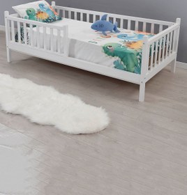 Resim NATURKIDZ Montessorı Yatak 90 X 190 Beyaz 