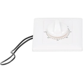 Resim Hangfox 220v Mekanik Geri Sayım Zamanlayıcı 120 Dakika, Otomatik Kapatma, 86 Tipi Duvar Kurulu, Fan-su Isıtıcı Kontrolü, Yüksek Hassasiyetli Bakır İç Taneler Y-120-0 