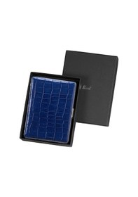 Resim Pearl Japan Cosmos Deri Uzun Sigara Tabakası Croco Mavi 9lu 