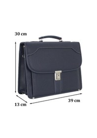 Resim Case Club Notebook Laptop Evrak Çantası 15.6'inç 5 Bölmeli Su Geçirmez Omuz Askılı Lacivert 