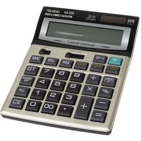 Resim İtalyano KA-030 Digital Masaüstü Hesap Makinesi 