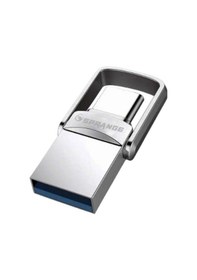Resim 2'si 1 Arada Usb 3.2 Type-c Ve Usb 64gb Metal Flash Disk Renkli 