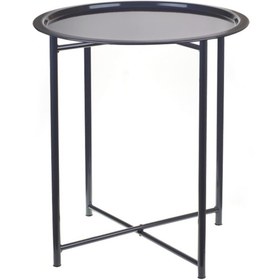 Resim HASTUNÇ Katlanır Metal Ofis Orta Sehpa-siyah 