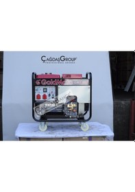 Resim Goldmoto Gm7.5Dj Dizel Marşlı Jeneratör 7.5 Kw Monofaze 