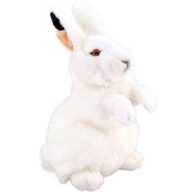 Resim Beyaz Tavşan Peluş Oyuncak 28 