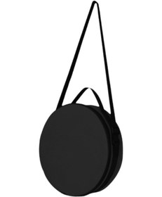 Resim Suntek Katlanır Tabure Saklama Çantası Seyahat Ayarlanabilir Siyah 