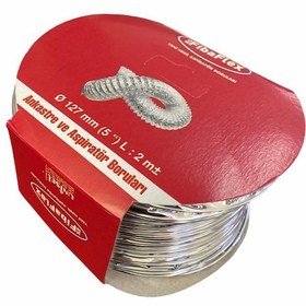 Resim Aspilatör Borusu Telli 127 Mm 2 Metre 484722552 