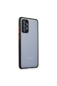 Resim artlab Art Galaxy A72 Kılıf Miami Şeffaf Silikon - Siyah Lab 