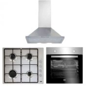 Resim Beko Yeni Eco Inox Ankastre Set (BFM 310 I ( 21000 ) - BOMD D 6110 EI (64160)- ADP 61420 I) 